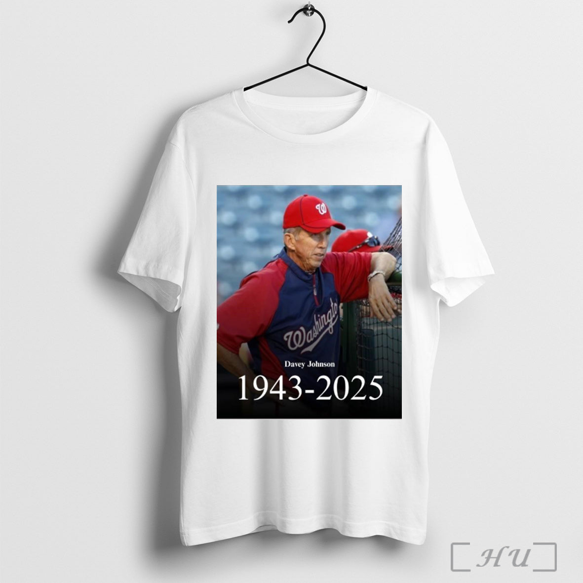 Officials Nats Report Rip Former Washington Nationals Manager Davey Johnson 1943 2025 Poster - T-Shirt, Sweatshirt, Hoodie