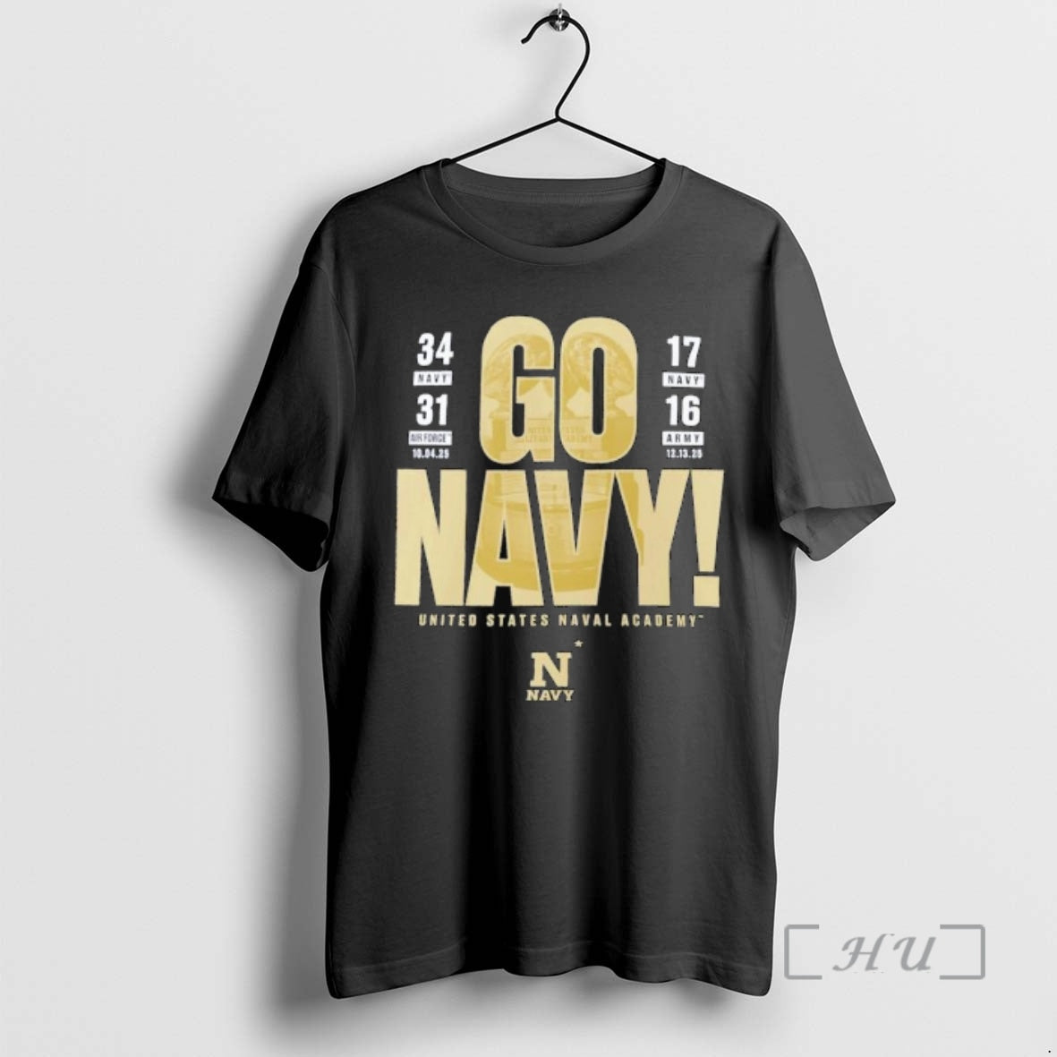 Officials Navy Midshipmen Go Navy Ornaments - T-Shirt, Sweatshirt, Hoodie