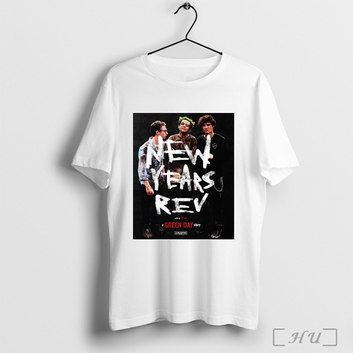 Officials New Years Rev A Film By Lee Kirk A Green Day Story Live Nation Unisex T-shirt, Sweatshirt, Hoodie, Long Sleeve Tee - T-Shirt, Sweatshirt, Hoodie