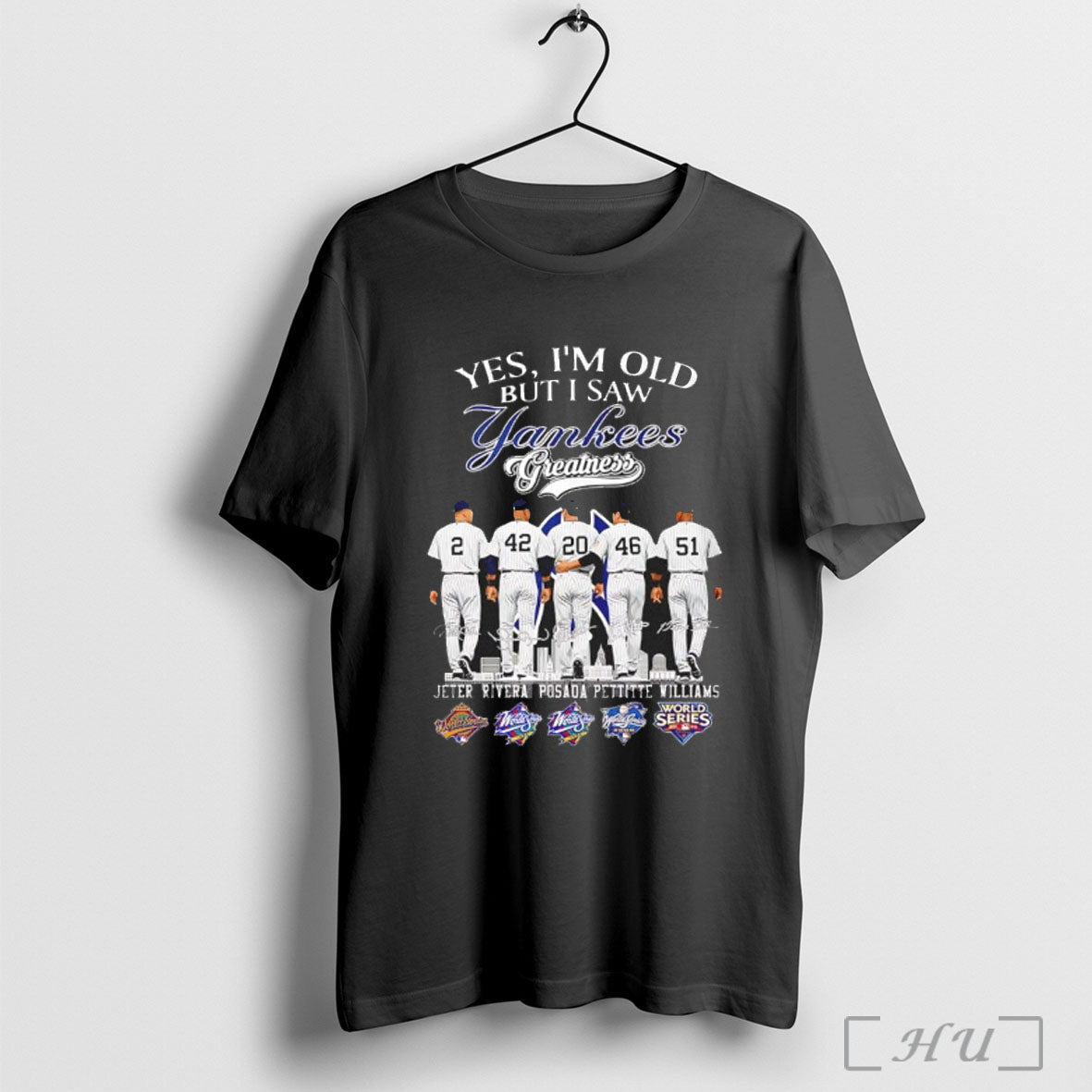 Officials New York Yankees Baseball Derek Jeter Mariano Rivera Jorge Posada Andy Pettitte Bernie Williams - T-Shirt, Sweatshirt, Hoodie