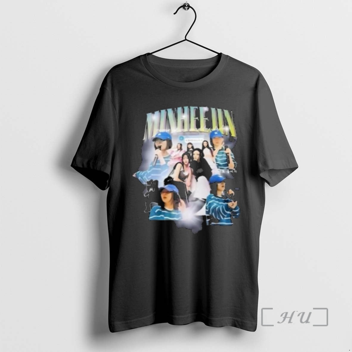 Officials Newjeans Minji Minheejin Viral Circle Black - T-Shirt, Sweatshirt, Hoodie