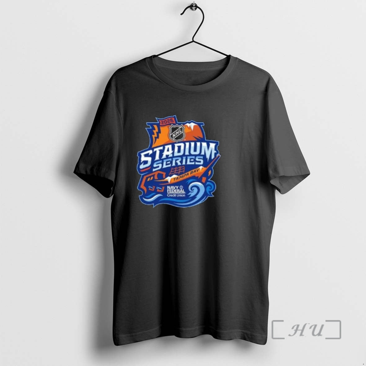 Officials Nhl Stadium Series 2026 Tampa Bay Logo Circle Black - T-Shirt, Sweatshirt, Hoodie