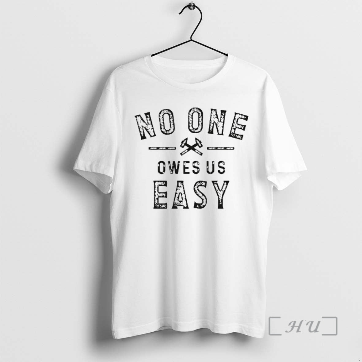 Officials No One Owes Us Easy Unisex T-shirt, Sweatshirt, Hoodie, Long Sleeve Tee - T-Shirt, Sweatshirt, Hoodie