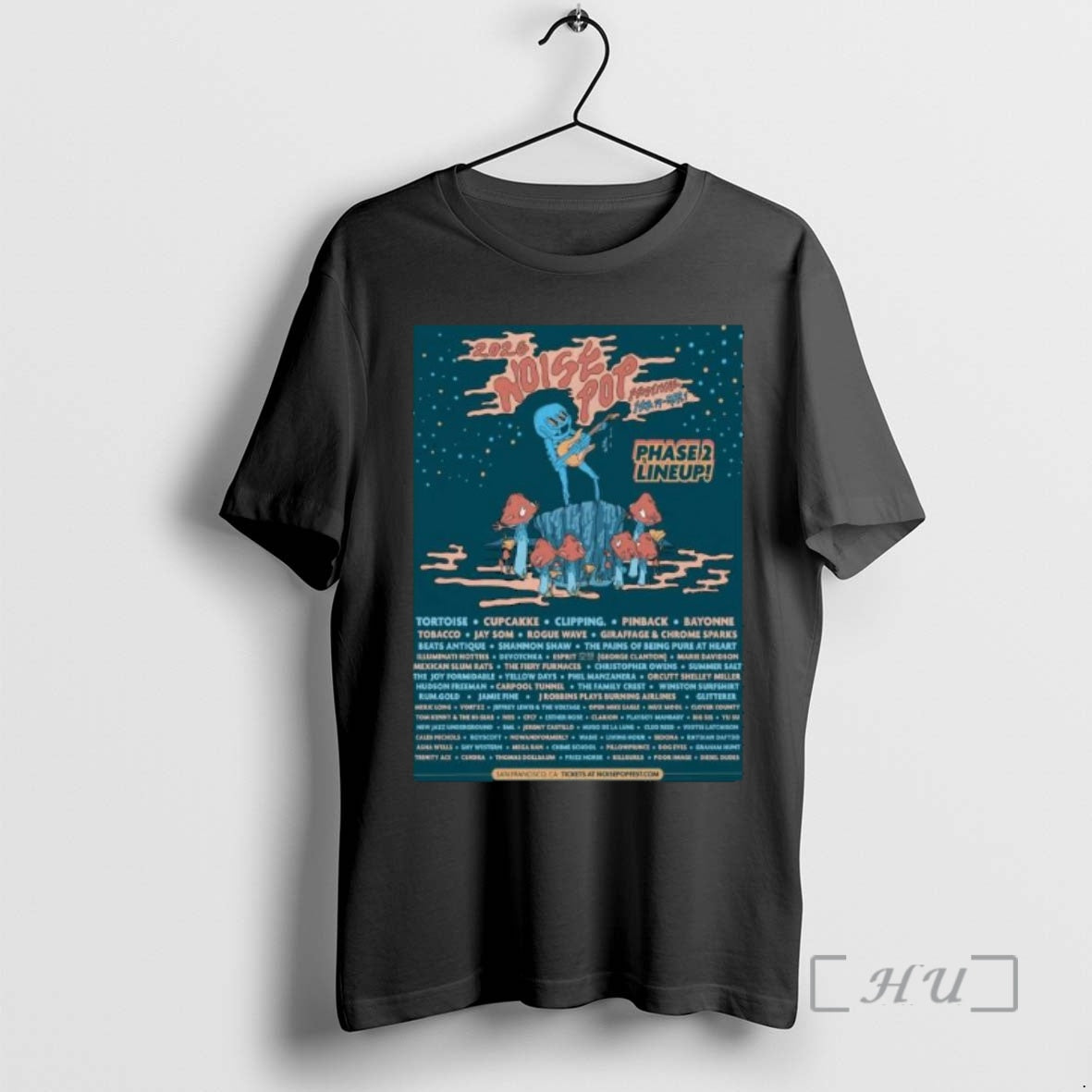 Officials Noise Pop Festival Feb 19 Mar 1 2026 In San Francisco Ca Premium - T-Shirt, Sweatshirt, Hoodie