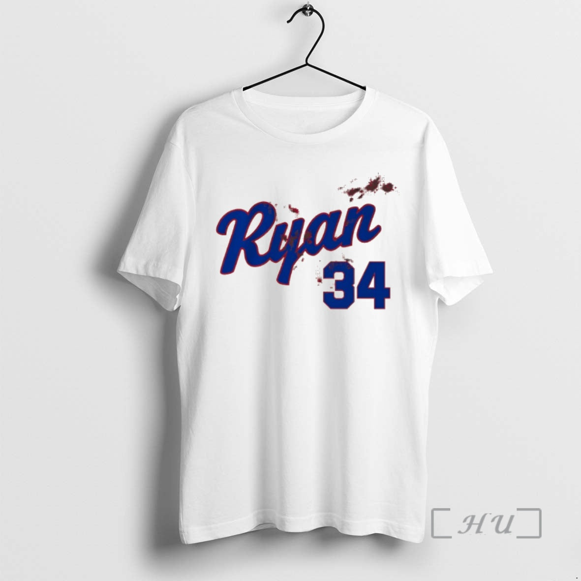Officials Nolan Ryan 34 Bloody Texas Rangers Baseball 2026 Unisex T-shirt, Sweatshirt, Hoodie, Long Sleeve Tee - T-Shirt, Sweatshirt, Hoodie