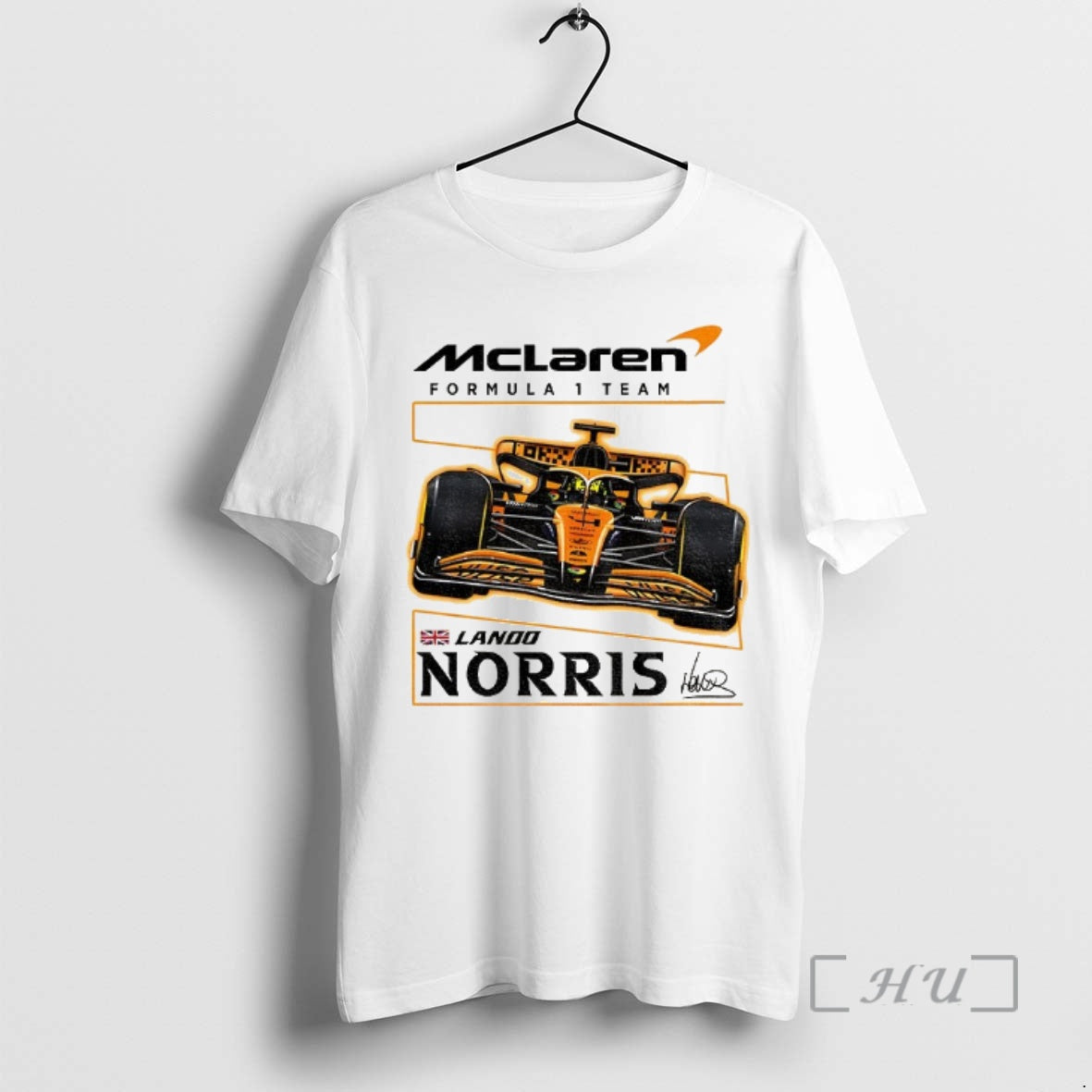 Officials Norris Formula One Mclaren Mcl39 2025 Signature - T-Shirt, Sweatshirt, Hoodie
