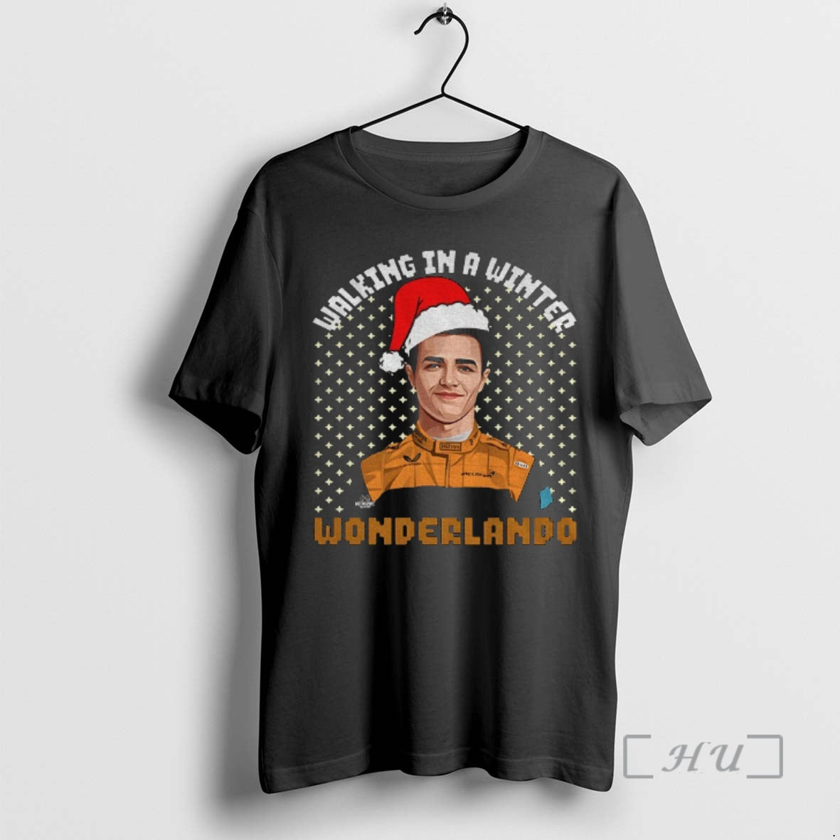 Officials Norris Santa Walking In A Winter Wonderland Christmas - T-Shirt, Sweatshirt, Hoodie