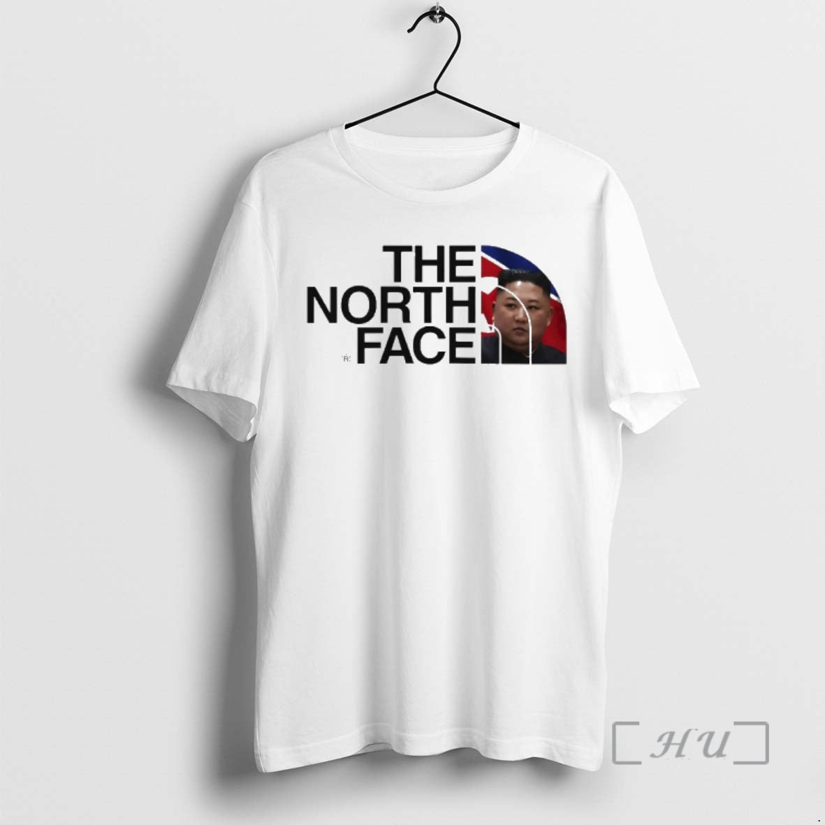 Officials North Face Parody Logo Kim Jong Un Unisex T-shirt, Sweatshirt, Hoodie, Long Sleeve Tee - T-Shirt, Sweatshirt, Hoodie