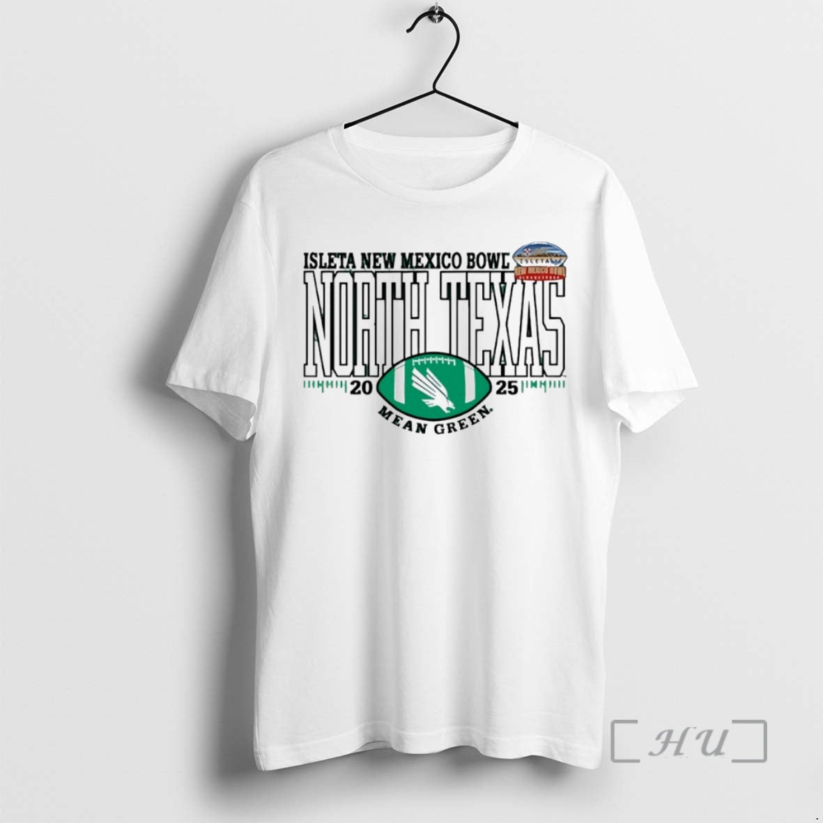 Officials North Texas Mean Green 2025 Isleta New Mexico Bowl Logo Circle Premium T Shirts - T-Shirt, Sweatshirt, Hoodie