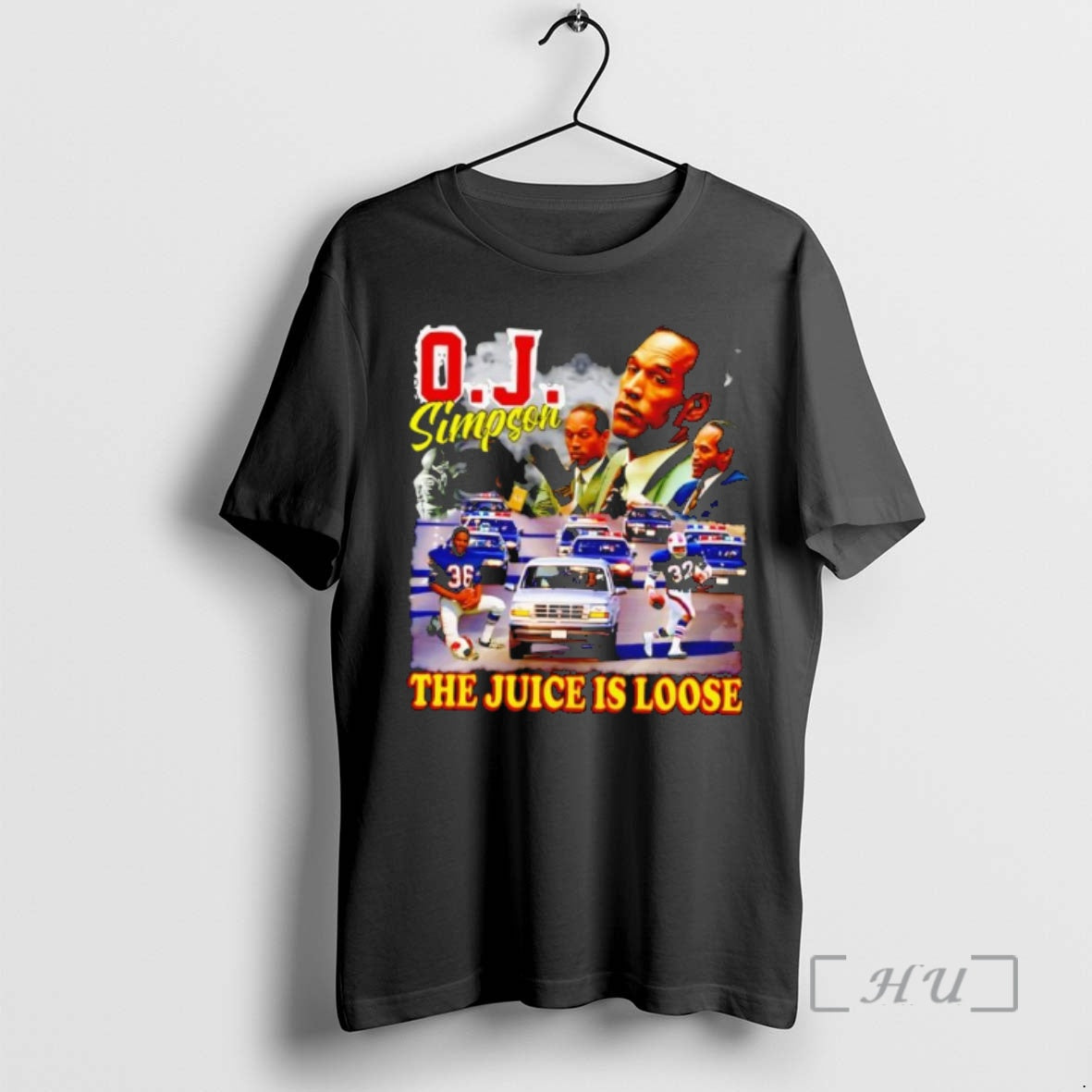 Officials Oj Simpson The Juice Is Loose White Bronco Police Chase Premium T Shirts Sweater - T-Shirt, Sweatshirt, Hoodie