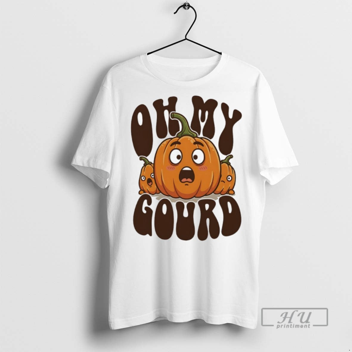Officials Oh My Gourd Pumpkin T Shirts Unisex T-shirt, Sweatshirt, Hoodie, Long Sleeve Tee - T-Shirt, Sweatshirt, Hoodie