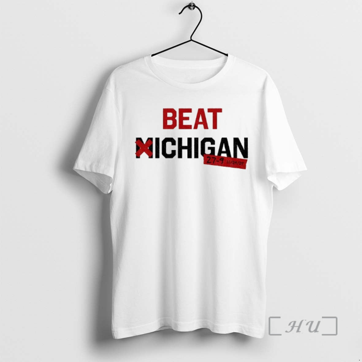 Officials Ohio State Beat Michigan 27_e2_80_939 Score On 11 29 25 College Football Rivalry Game - T-Shirt, Sweatshirt, Hoodie