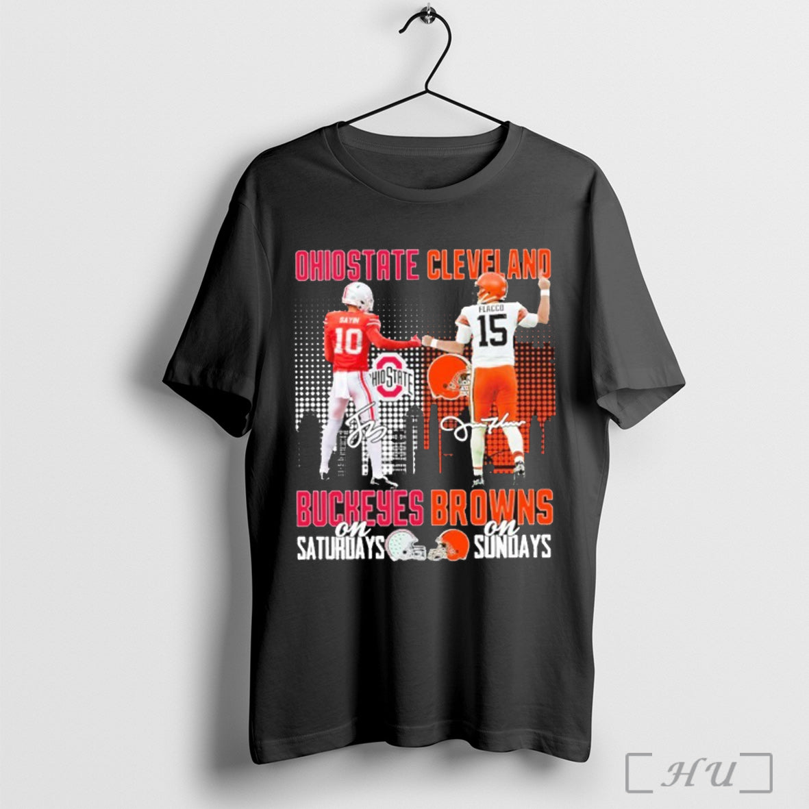 Officials Ohio State Cleveland Buckeyes Browns Player City T Shirt Unisex T-shirt, Sweatshirt, Hoodie, Long Sleeve Tee - T-Shirt, Sweatshirt, Hoodie