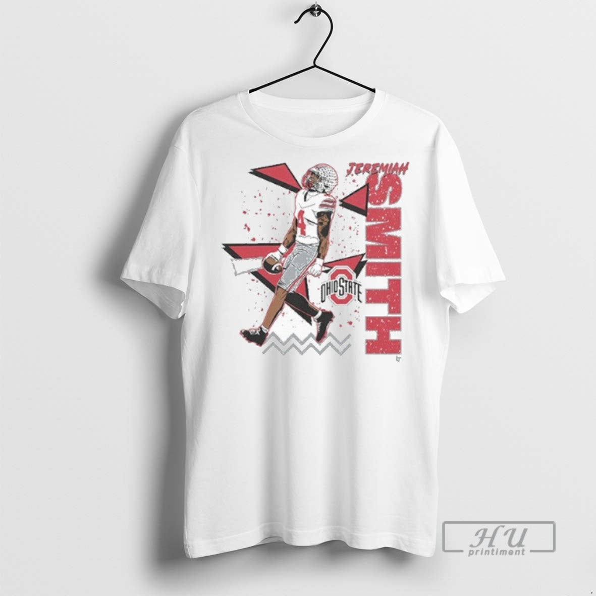 Officials Ohio State Football Jeremiah Smith 90s Style T Shirts Unisex T-shirt, Sweatshirt, Hoodie, Long Sleeve Tee - T-Shirt, Sweatshirt, Hoodie