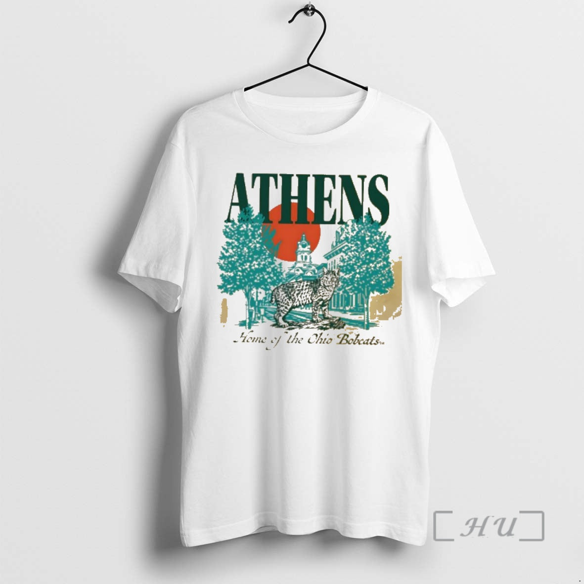 Officials Ohio University Athens Bobcat Scenic Home Of The Ohio Bobcats Premium T Shirts Sweater - T-Shirt, Sweatshirt, Hoodie