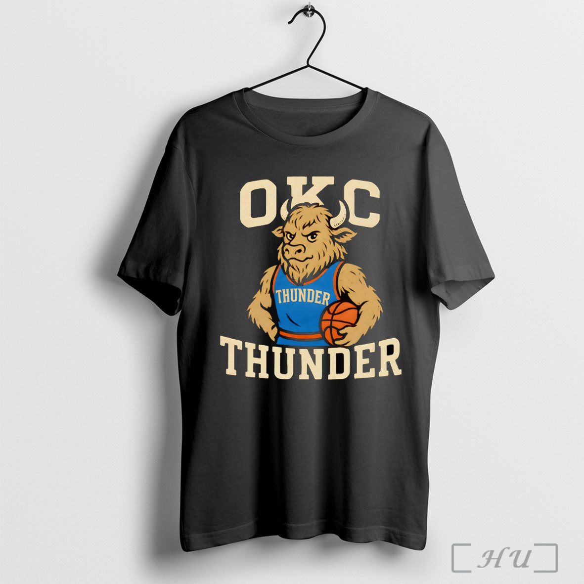 Officials Okc Thunder Mascot Retro T Shirt Unisex T-shirt, Sweatshirt, Hoodie, Long Sleeve Tee - T-Shirt, Sweatshirt, Hoodie