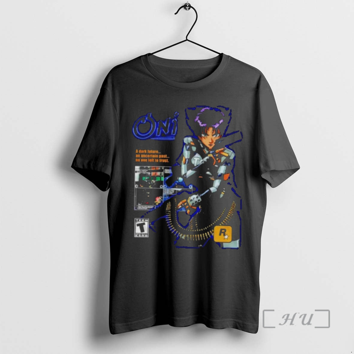 Officials Oni A Dark Future An Uncertain Past No One Left To Trust Premium - T-Shirt, Sweatshirt, Hoodie