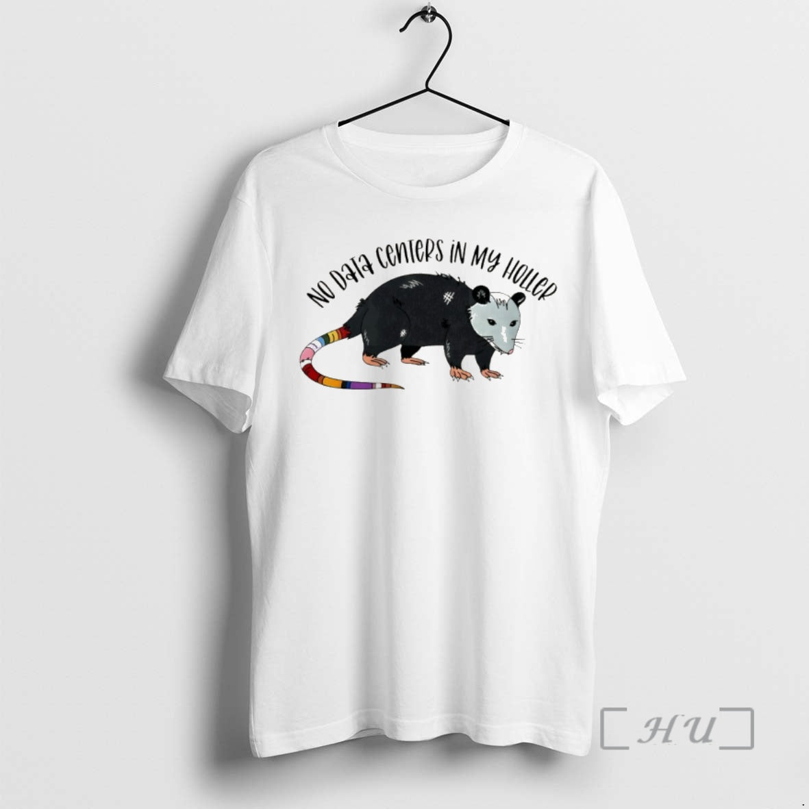 Officials Opossum No Data Centers In My Holler Unisex T-shirt, Sweatshirt, Hoodie, Long Sleeve Tee - T-Shirt, Sweatshirt, Hoodie