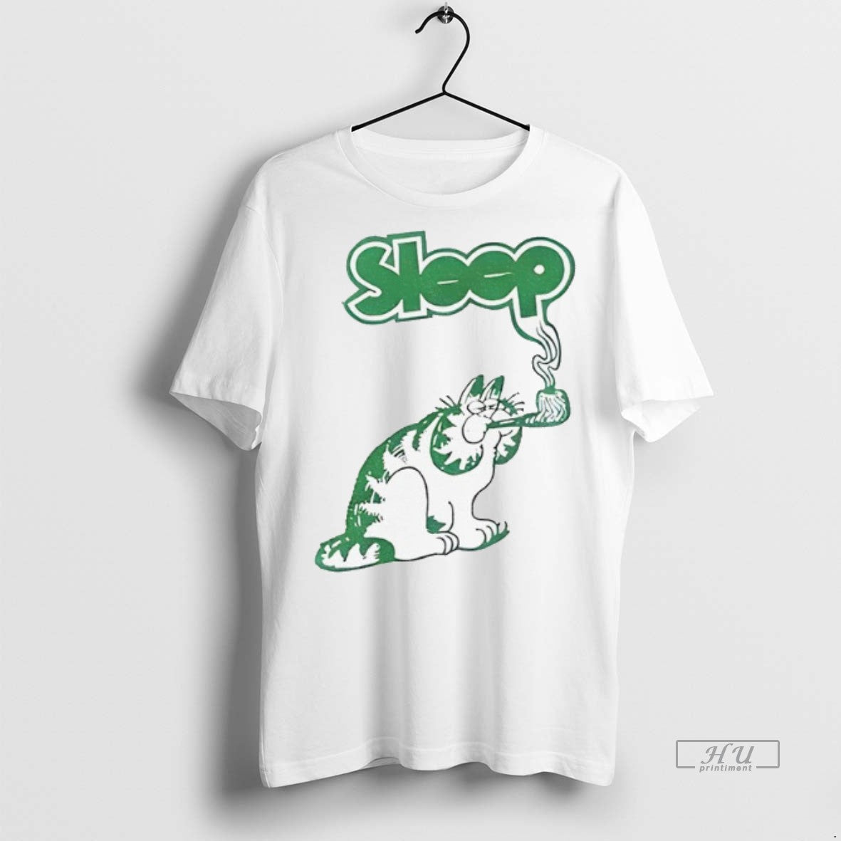 Officials Orange Cat Smoking Sleep Vintage T Shirt Sweater Unisex T-shirt, Sweatshirt, Hoodie, Long Sleeve Tee - T-Shirt, Sweatshirt, Hoodie