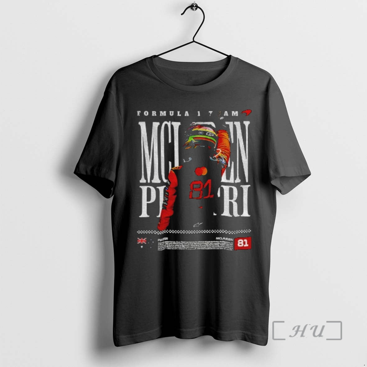 Officials Oscar Piastri F1 Mclaren Racing World Champion - T-Shirt, Sweatshirt, Hoodie