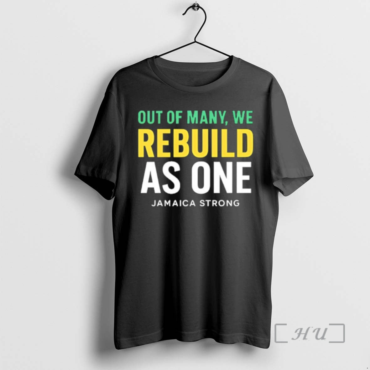 Officials Out Of Many We Rebuild As One Jamaica Strong Copy Premium T Shirts Sweater - T-Shirt, Sweatshirt, Hoodie