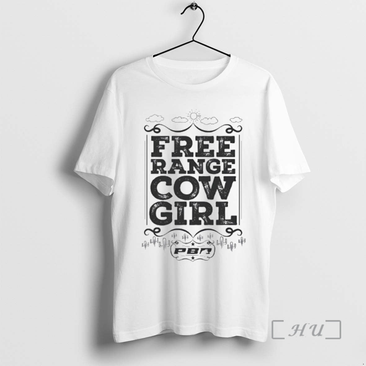 Officials Pbr Free Range Cowgirl Vintage Unisex T-shirt, Sweatshirt, Hoodie, Long Sleeve Tee - T-Shirt, Sweatshirt, Hoodie