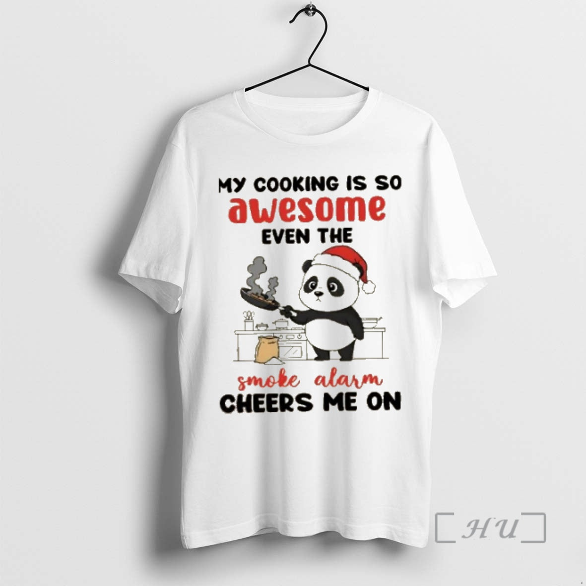 Officials Panda My Cooking Is So Awesome Even The Smoke Alarm Cheers Me On Premium - T-Shirt, Sweatshirt, Hoodie
