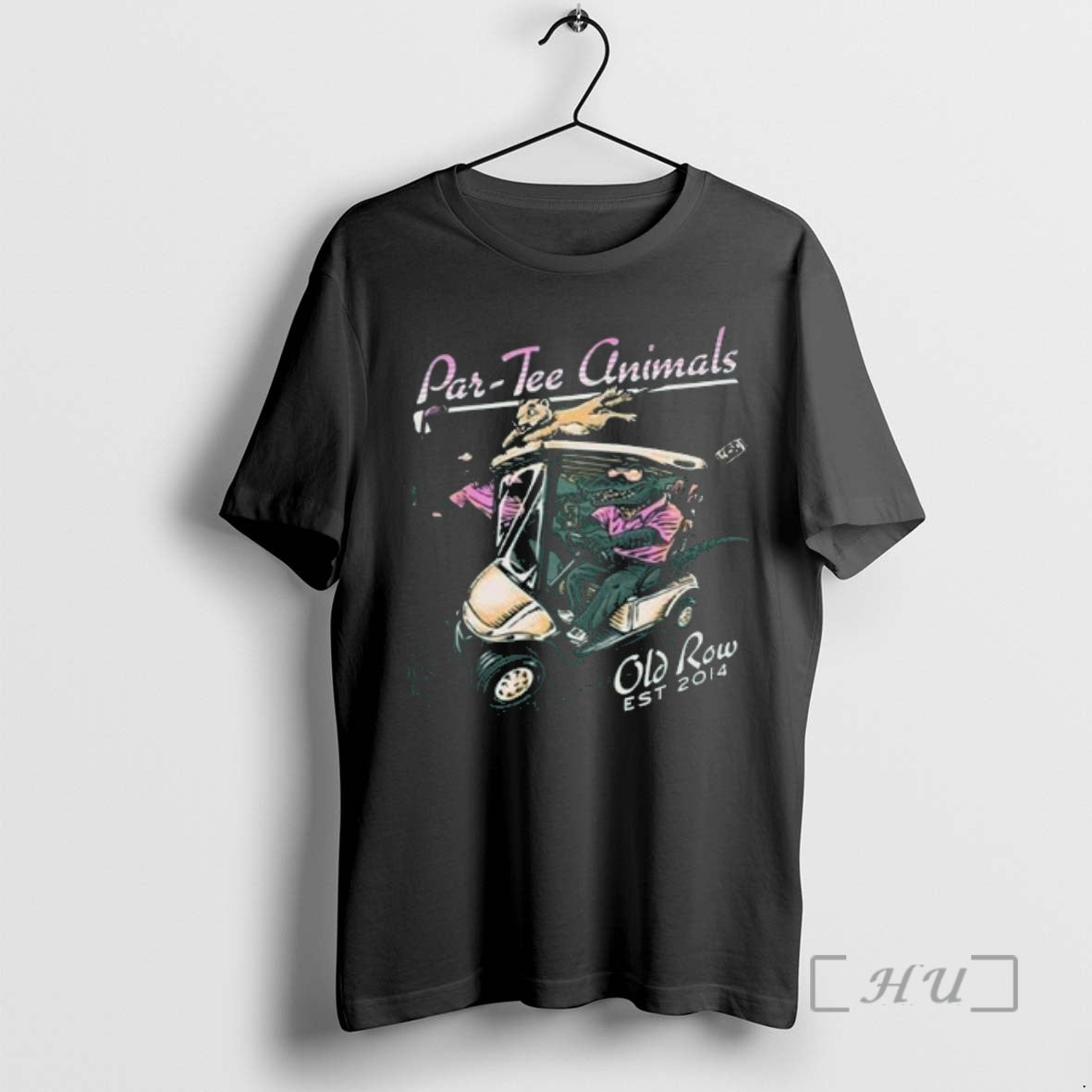 Officials Par Tee Animals Old Row Est 2014 Unisex T-shirt, Sweatshirt, Hoodie, Long Sleeve Tee - T-Shirt, Sweatshirt, Hoodie