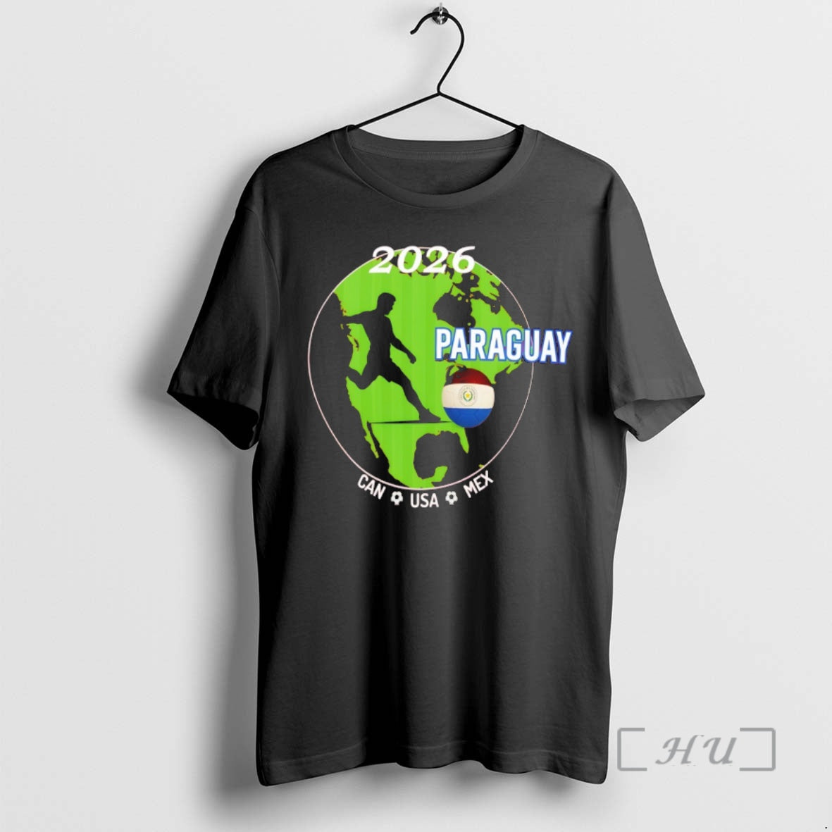 Officials Paraguay Football Can Usa Mex World Cup 2026 Unisex T-shirt, Sweatshirt, Hoodie, Long Sleeve Tee - T-Shirt, Sweatshirt, Hoodie