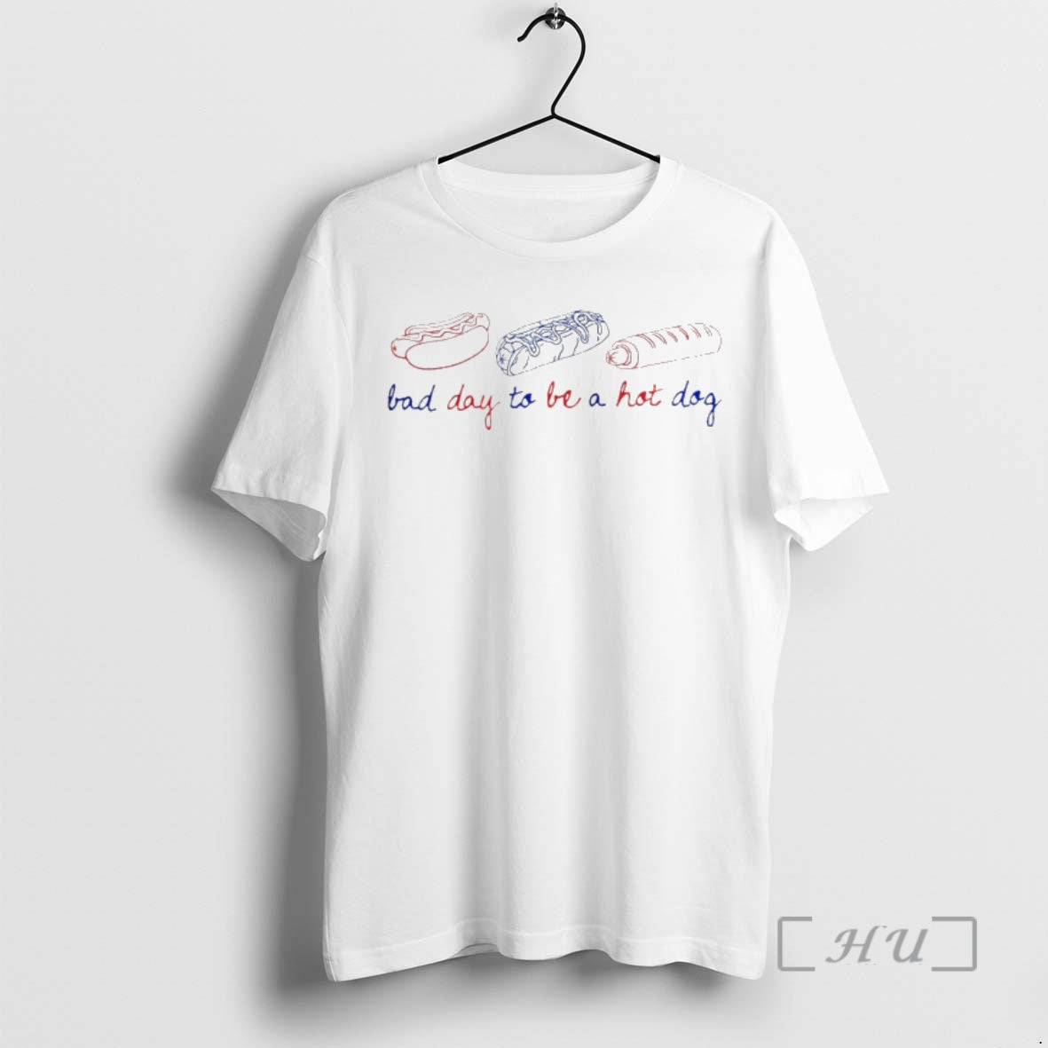 Officials Patriotic American Flag Bad Day To Be A Hot Dog Premium T Shirts Sweater Unisex T-shirt, Sweatshirt, Hoodie, Long Sleeve Tee - T-Shirt, Sweatshirt, Hoodie