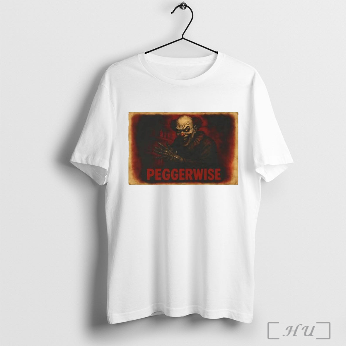 Officials Peggerwise Pennywise Spooky Clown Horror Graphic Halloween T Shirt Unisex T-shirt, Sweatshirt, Hoodie, Long Sleeve Tee - T-Shirt, Sweatshirt, Hoodie