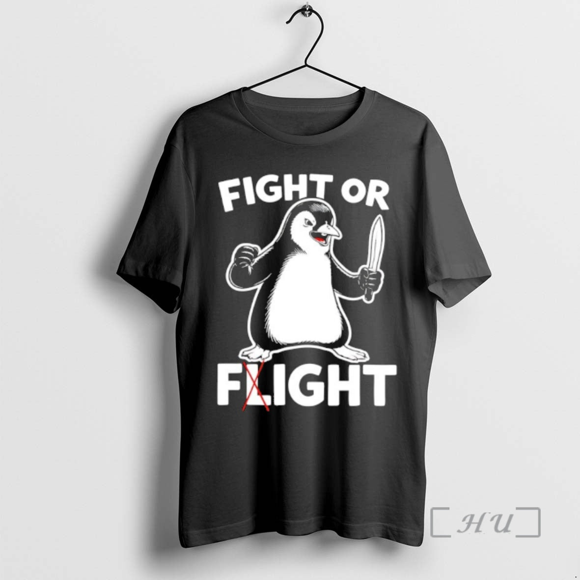 Officials Penguin Fight Or Flight 2026 Meme - T-Shirt, Sweatshirt, Hoodie