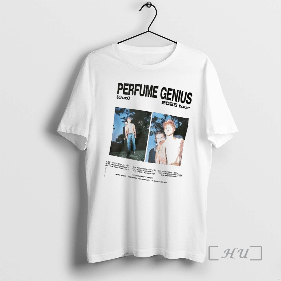 Officials Perfume Genius Duo Tour 2026 - T-Shirt, Sweatshirt, Hoodie