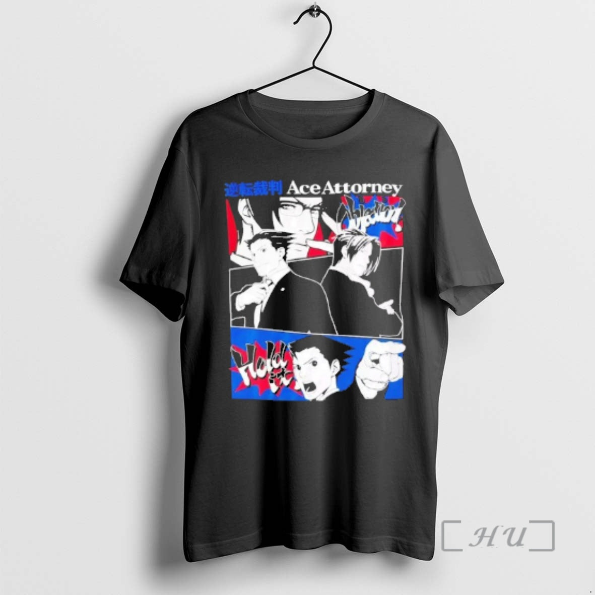 Officials Phoenix Wright Ace Attorney Duo Panels - T-Shirt, Sweatshirt, Hoodie