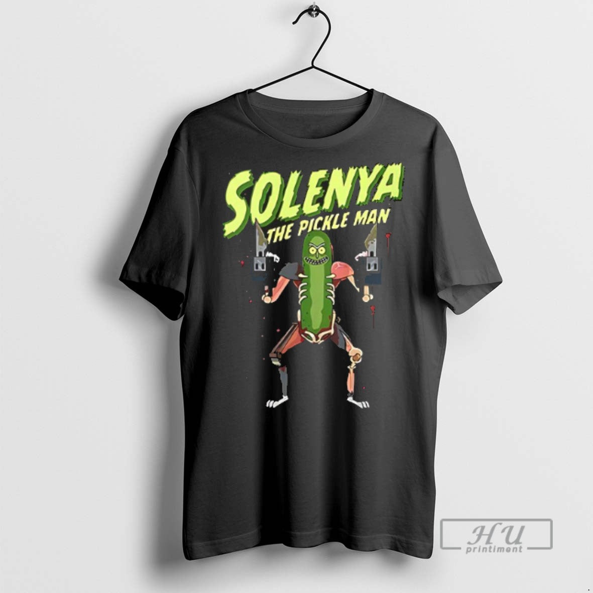 Officials Pickle Rick Solenya The Pickle Man T Shirts Unisex T-shirt, Sweatshirt, Hoodie, Long Sleeve Tee - T-Shirt, Sweatshirt, Hoodie