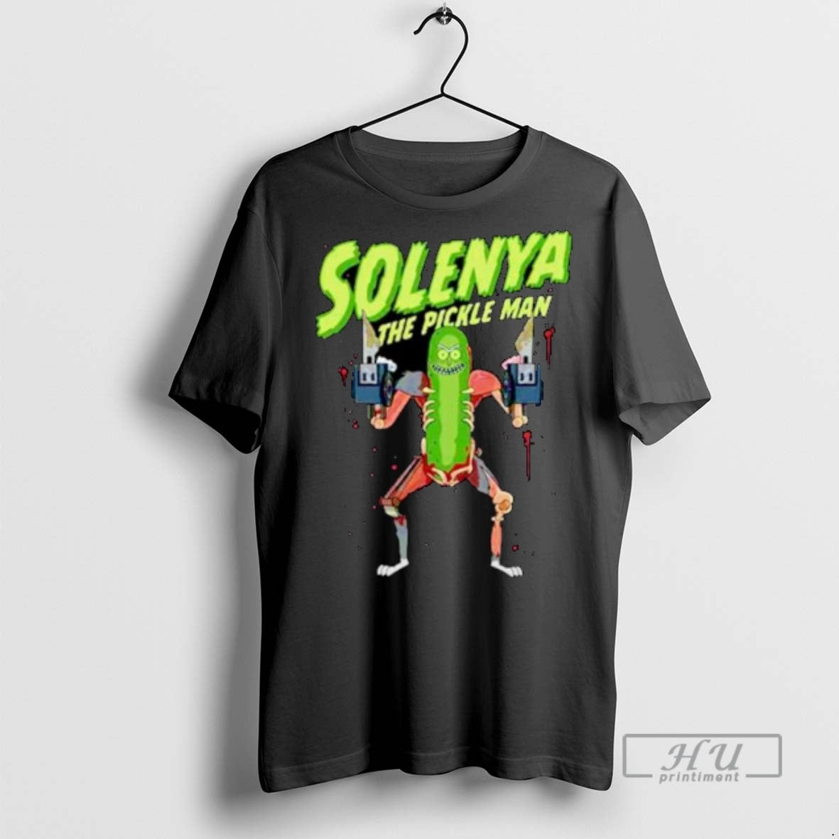 Officials Pickle Rick Solenya The Pickle Man Ornaments T Shirt Unisex T-shirt, Sweatshirt, Hoodie, Long Sleeve Tee - T-Shirt, Sweatshirt, Hoodie