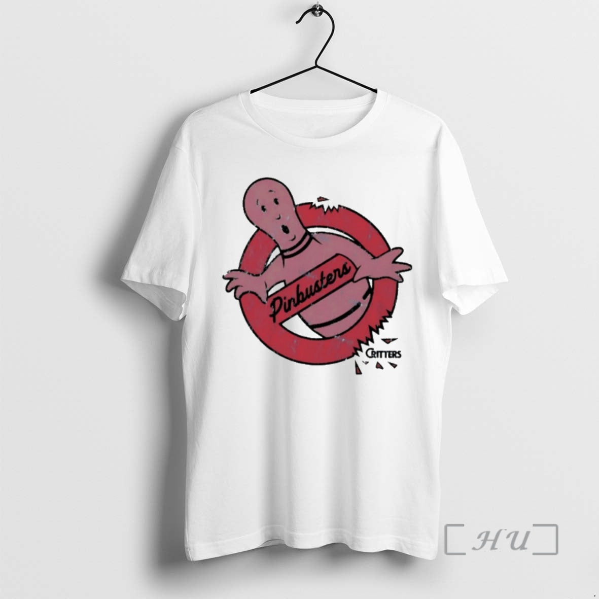Officials Pinbusters Ghostbusters Parody Logo Unisex T-shirt, Sweatshirt, Hoodie, Long Sleeve Tee - T-Shirt, Sweatshirt, Hoodie