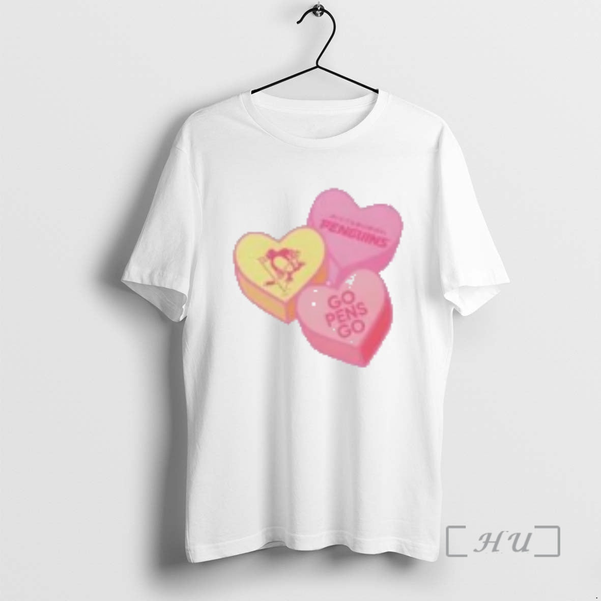 Officials Pittsburgh Penguins Candy Heart Valentines Day - T-Shirt, Sweatshirt, Hoodie
