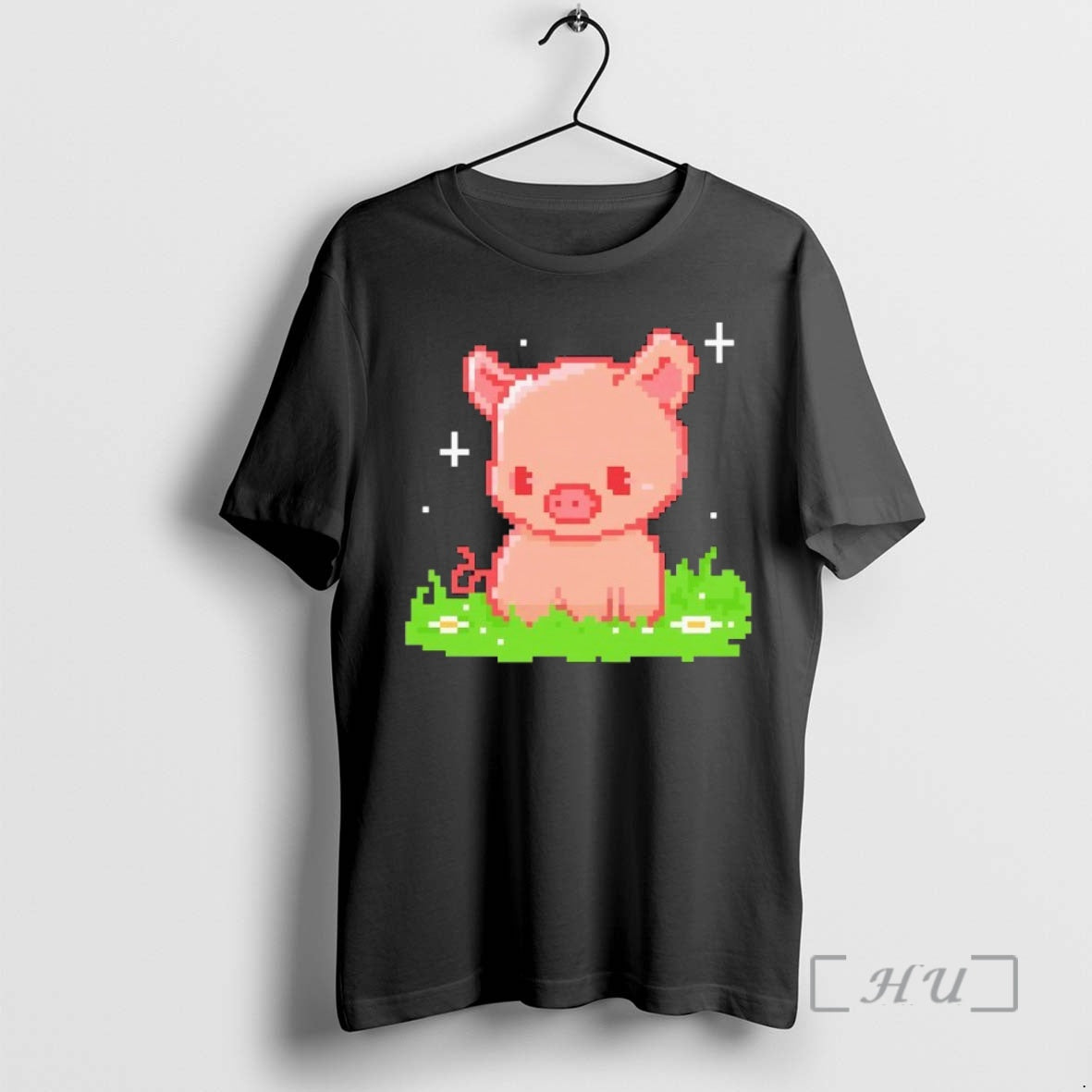 Officials Pixel Piggy - T-Shirt, Sweatshirt, Hoodie