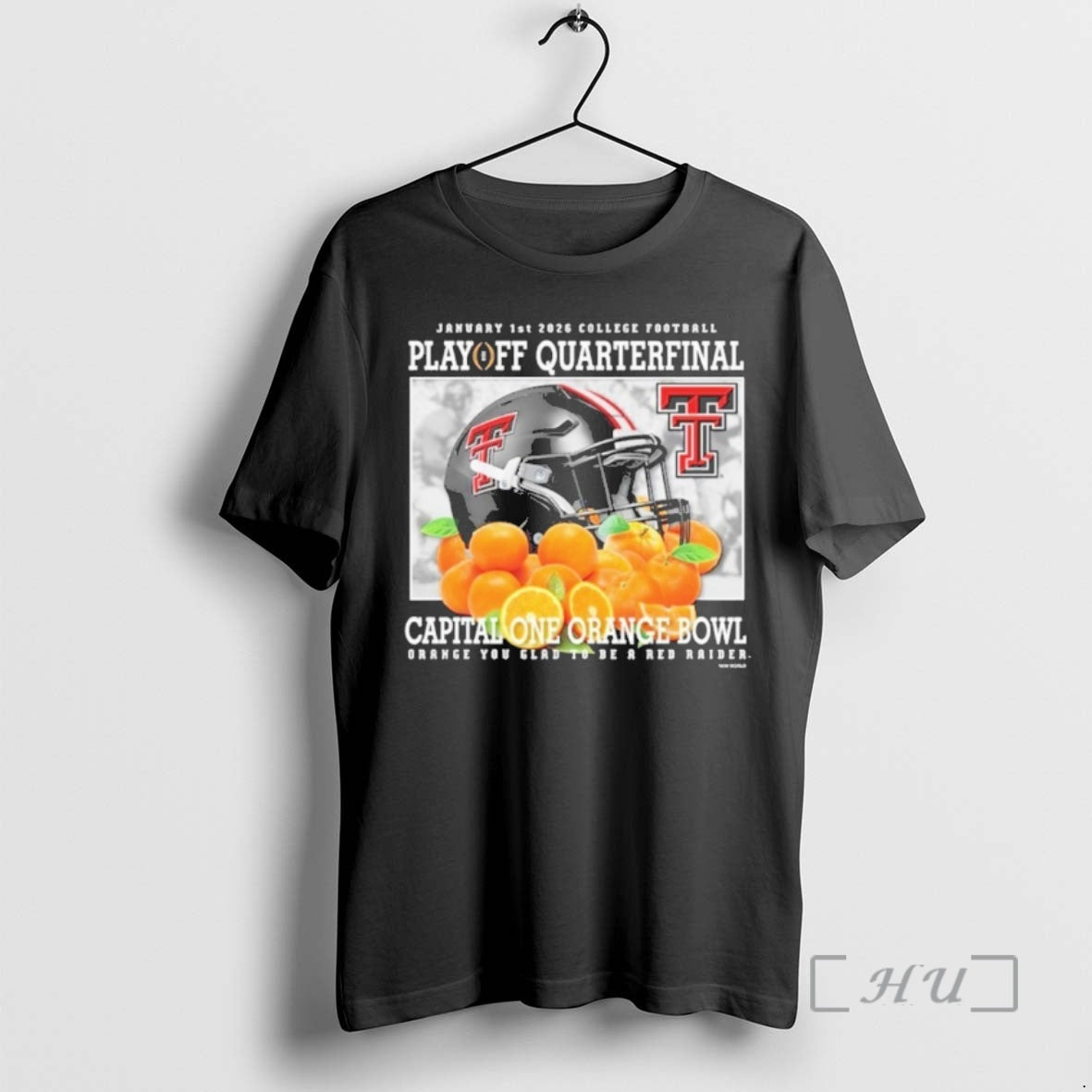 Officials Playoff Quarterfinal Capital One Orange Bowl You Glad To Be A Red Raider Premium - T-Shirt, Sweatshirt, Hoodie