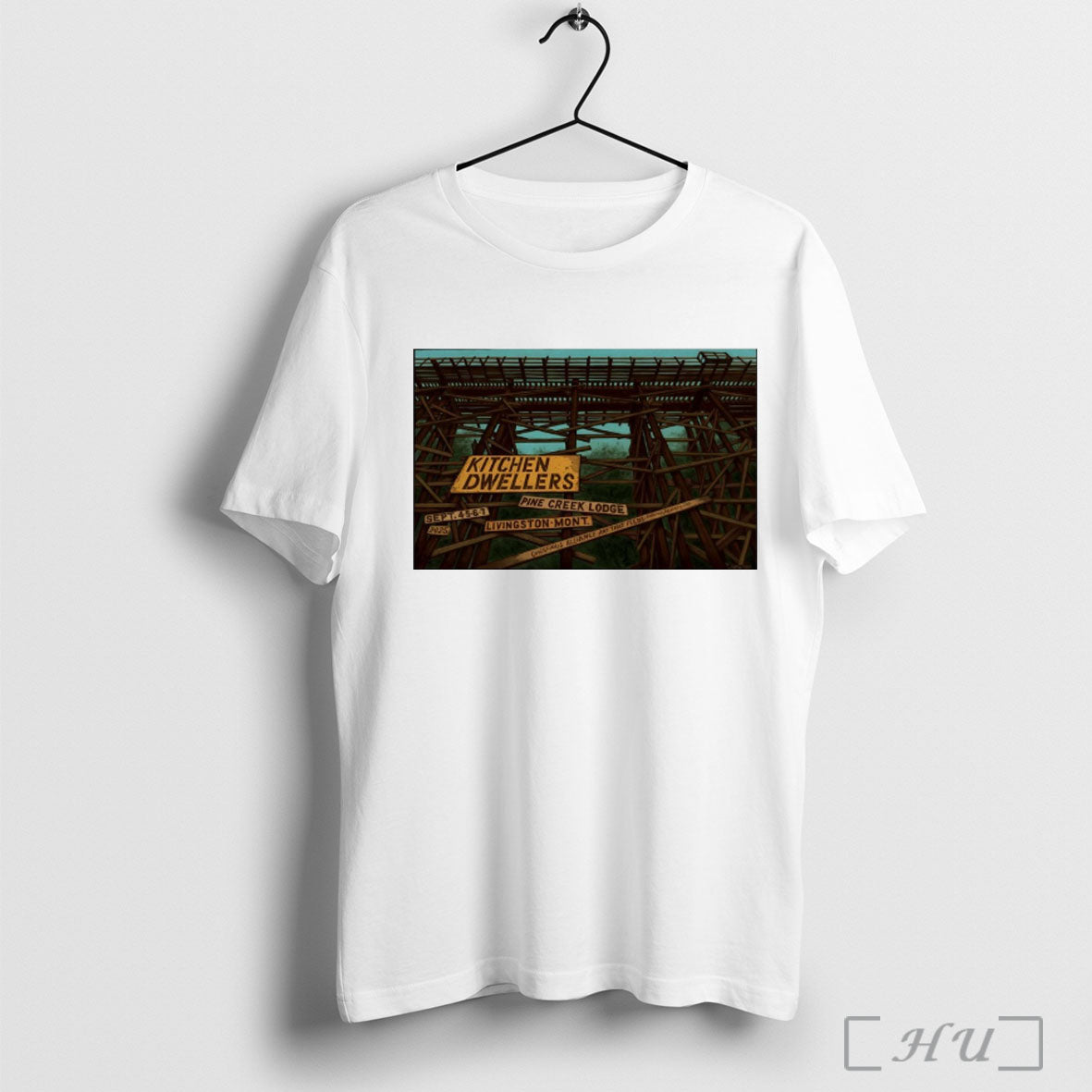 Officials Poster Kitchen Dwellers September 4 7 2025 Pine Creek Lodge In Livingston Mt Unisex T-shirt, Sweatshirt, Hoodie, Long Sleeve Tee - T-Shirt, Sweatshirt, Hoodie