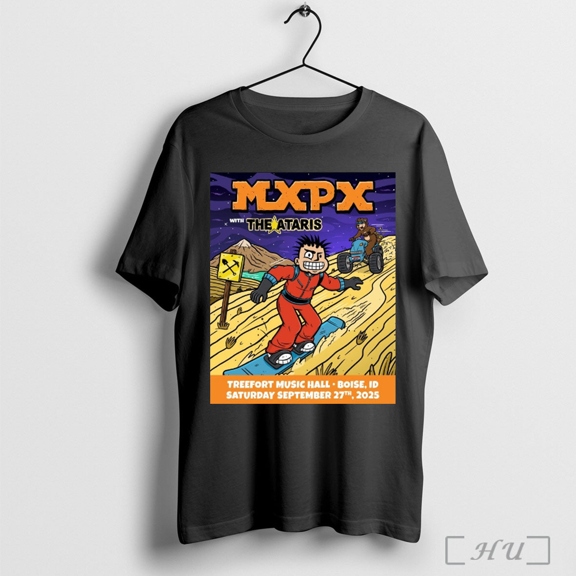 Officials Poster Mxpx Treefort Music Hall In Boise Id Saturday September 27 2025 Unisex T-shirt, Sweatshirt, Hoodie, Long Sleeve Tee - T-Shirt, Sweatshirt, Hoodie