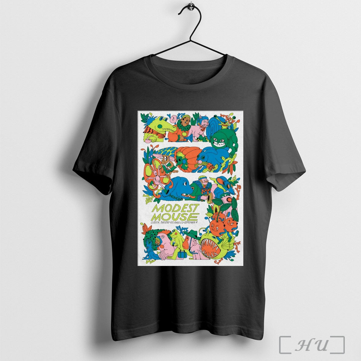 Officials Poster Modest Mouse September 4 2025 The Greek Theatre In Los Angeles Ca Unisex T-shirt, Sweatshirt, Hoodie, Long Sleeve Tee - T-Shirt, Sweatshirt, Hoodie