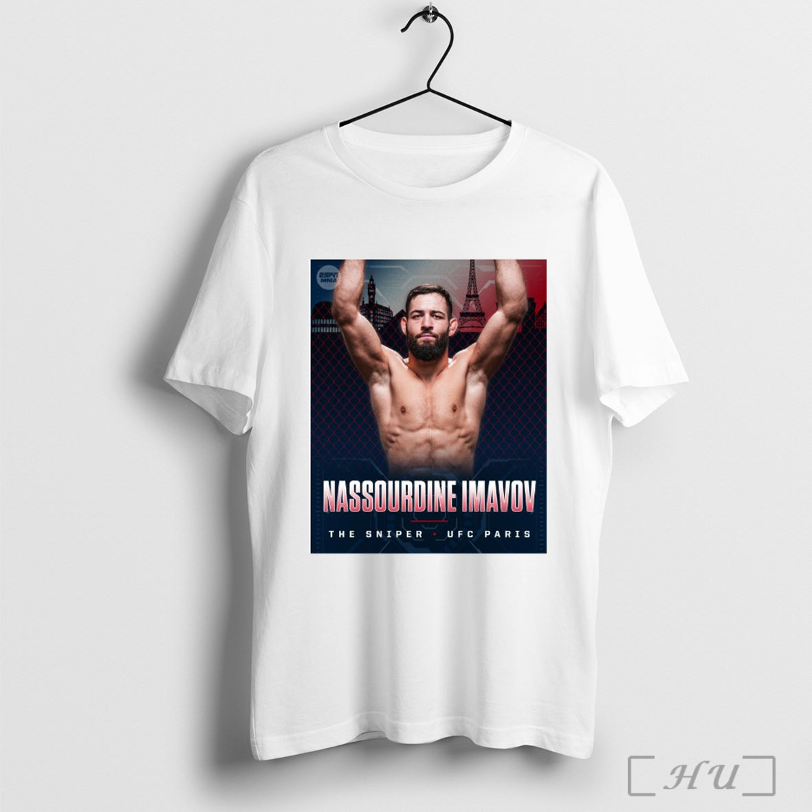 Officials Poster Nassourdine Imavov Defeats Caio Borralho The Sniper Ufc Paris 2025 T Shirt - T-Shirt, Sweatshirt, Hoodie