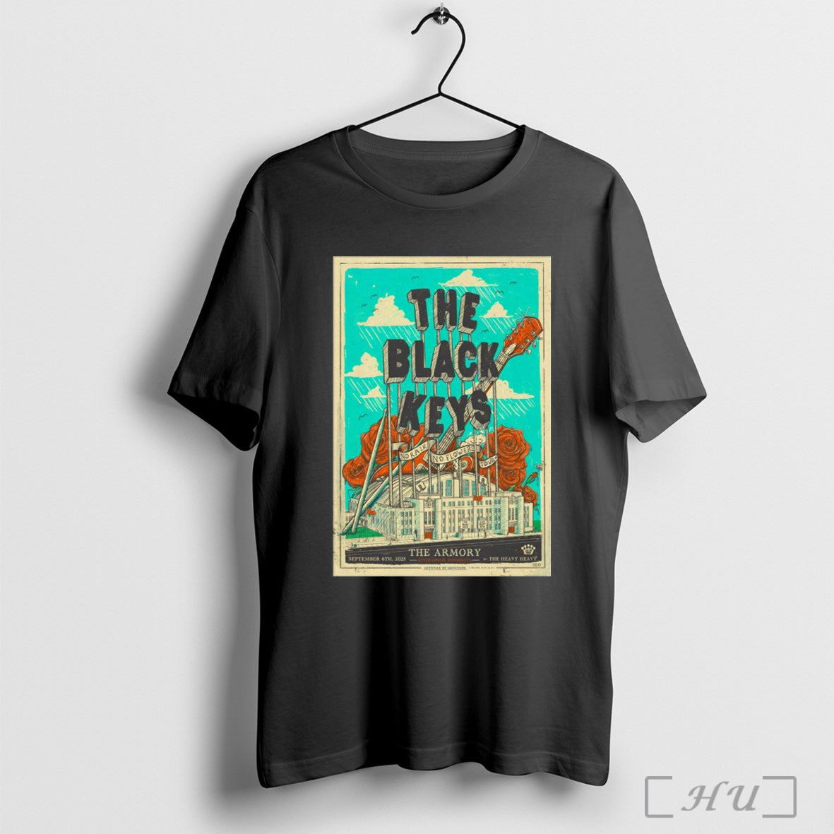 Officials Poster The Black Keys September 6 2025 The Armory In Minneapolis Mn Unisex T-shirt, Sweatshirt, Hoodie, Long Sleeve Tee - T-Shirt, Sweatshirt, Hoodie