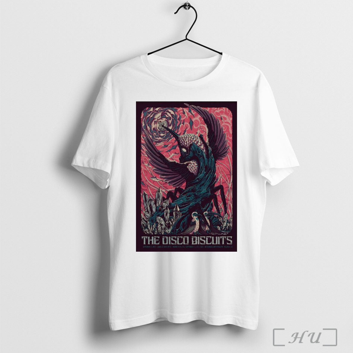 Officials Poster The Disco Biscuits September 3 2025 At Lawn At Surf Motel Buena Vista Unisex T-shirt, Sweatshirt, Hoodie, Long Sleeve Tee - T-Shirt, Sweatshirt, Hoodie