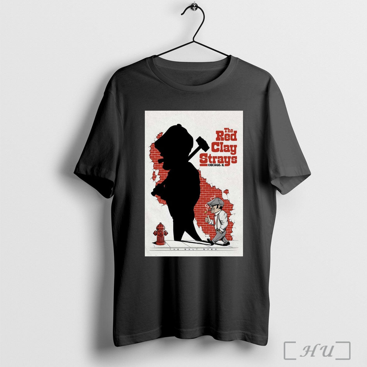 Officials Poster The Red Clay Strays September 4 2025 The Salt Shed In Chicago Il Unisex T-shirt, Sweatshirt, Hoodie, Long Sleeve Tee - T-Shirt, Sweatshirt, Hoodie