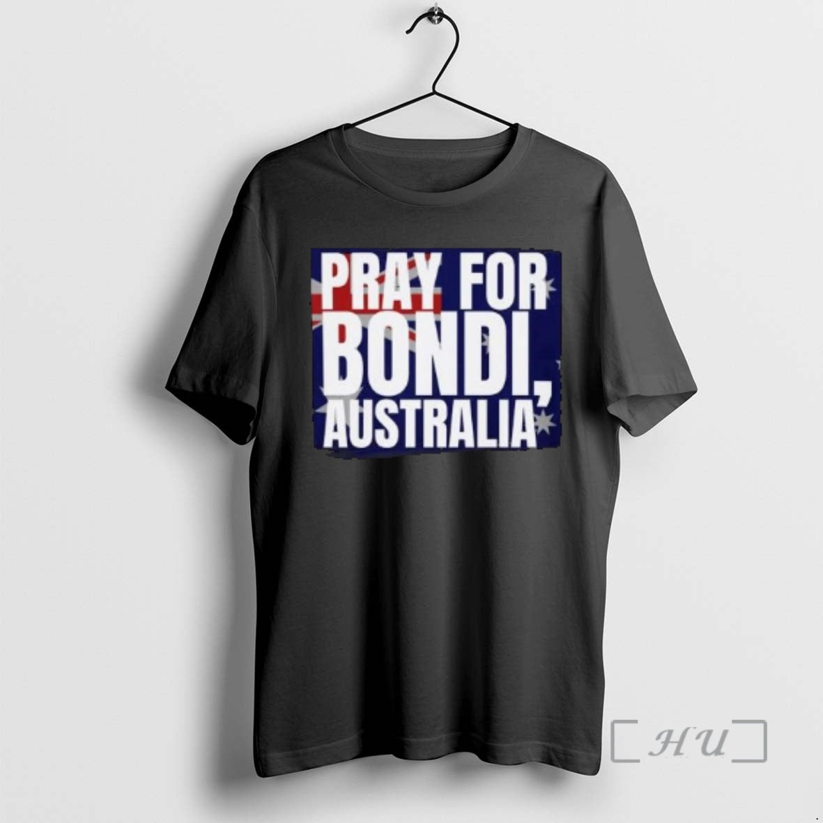 Officials Pray For Bondi Australia Circle Black - T-Shirt, Sweatshirt, Hoodie