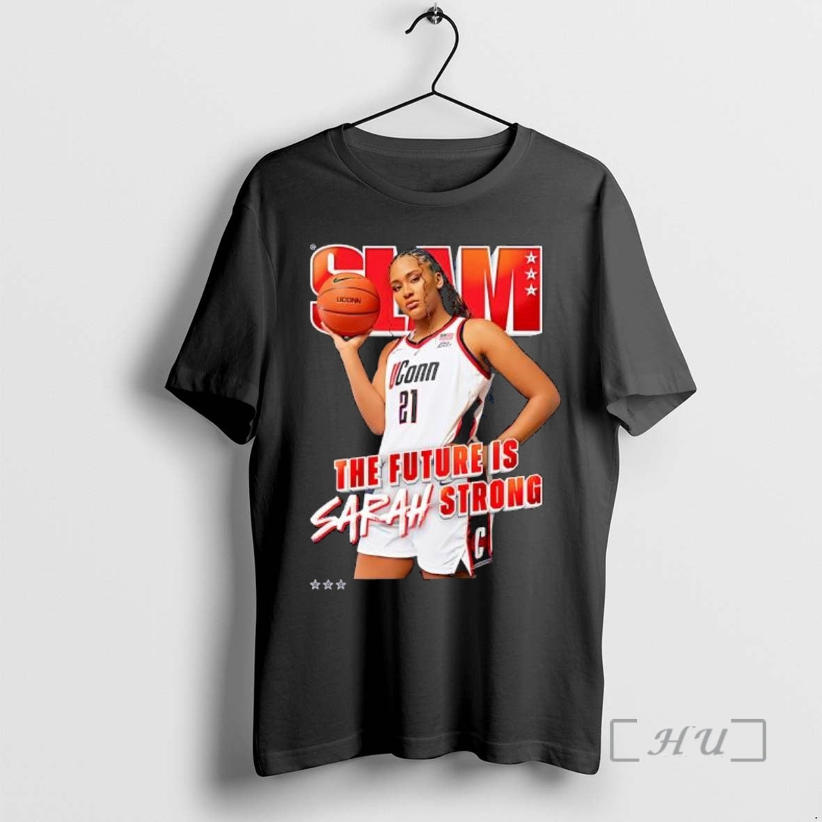 Officials Premium Sarah Strong Uconn Huskies The Future Is Strong Slam Magazine Premium T Shirts - T-Shirt, Sweatshirt, Hoodie