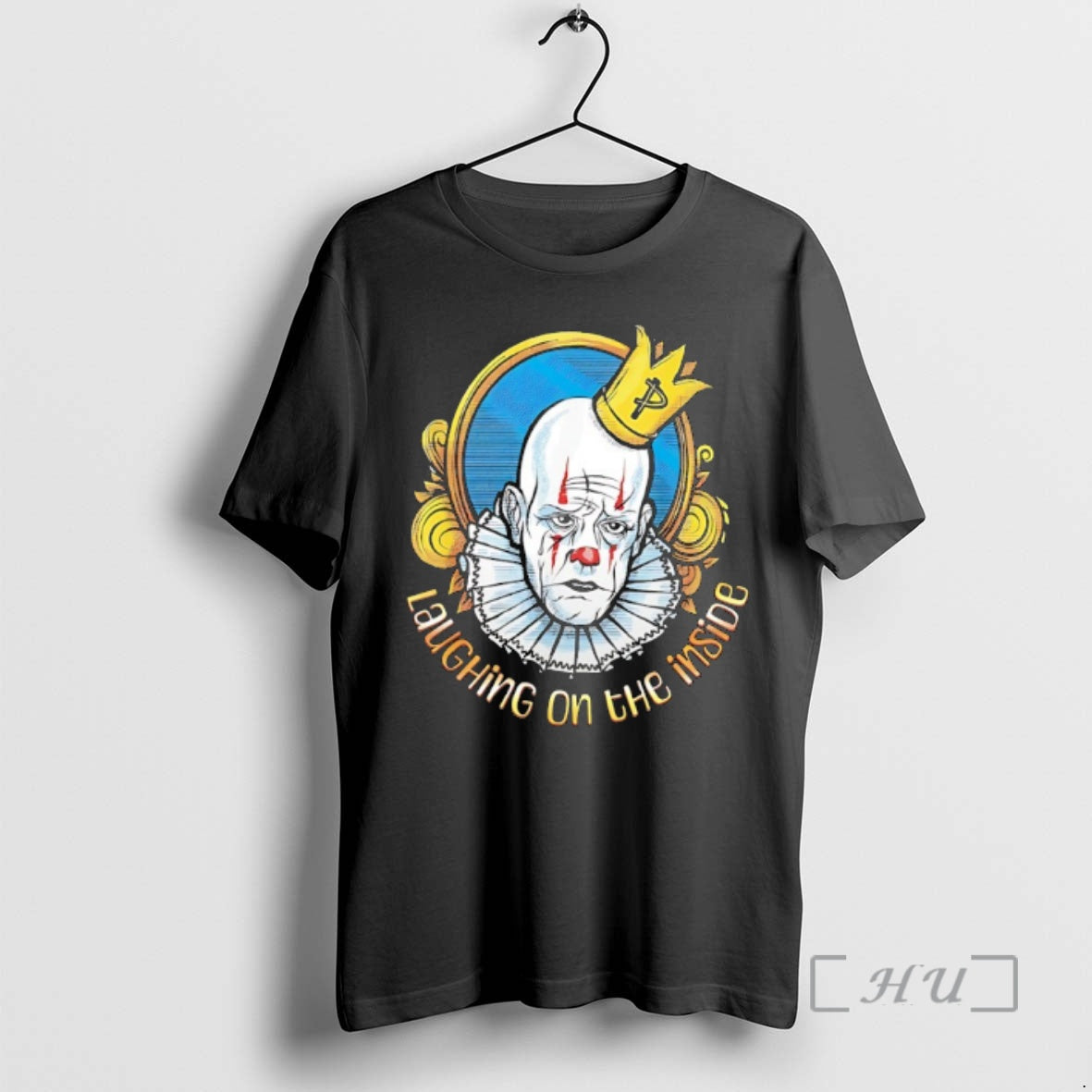 Officials Puddles The Clown Is Laughing On The Inside Where It Matters Premium T Shirts - T-Shirt, Sweatshirt, Hoodie
